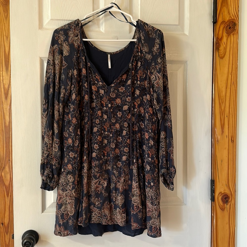 Free People Floral Tunic Dress!